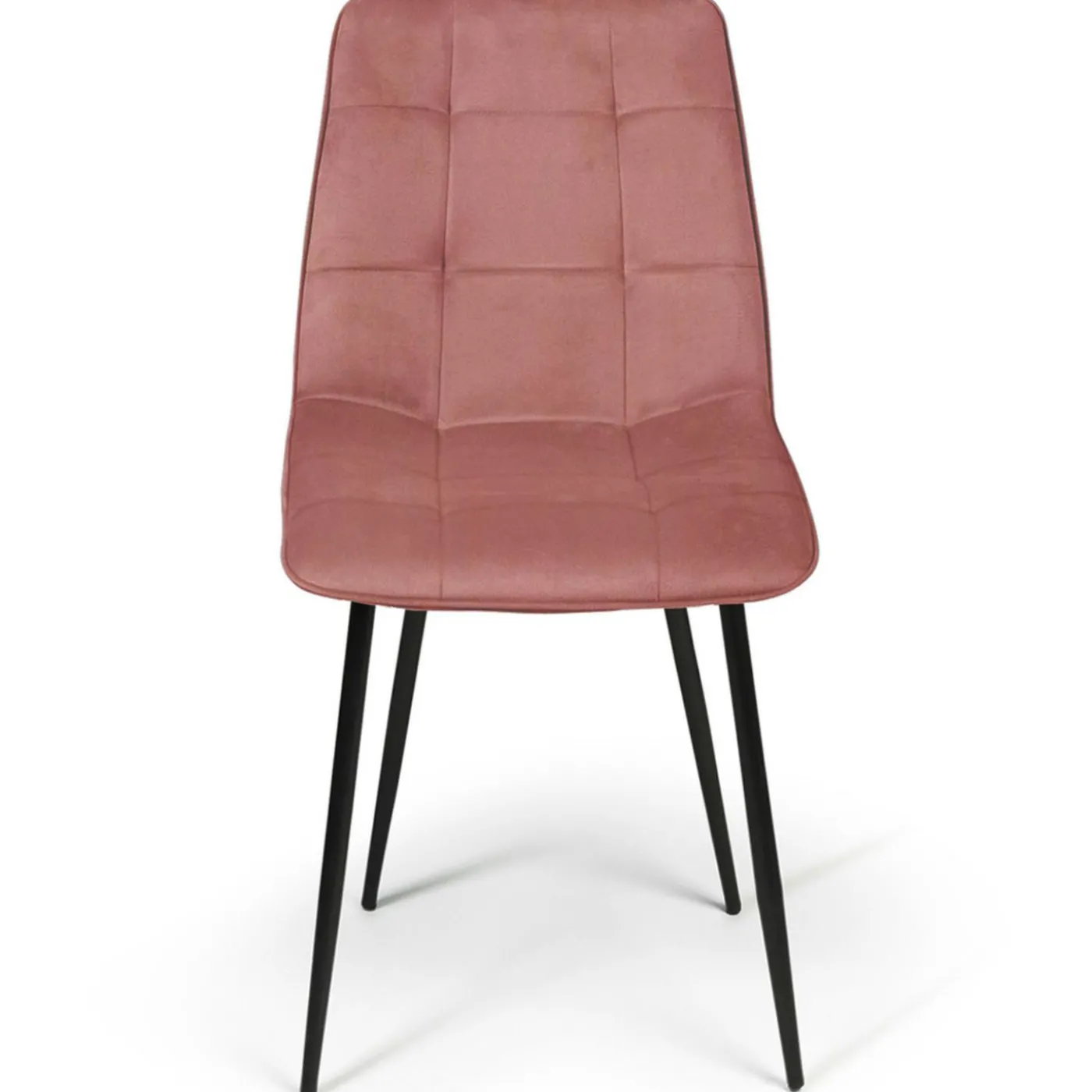 6 Chaises mix color pastel rose, gris et beige