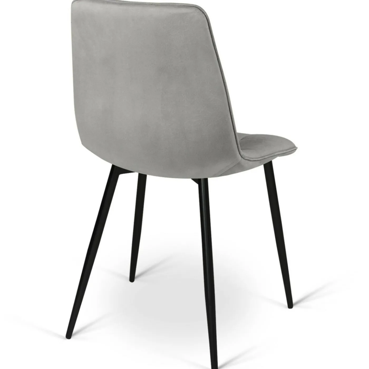 6 Chaises mix color pastel rose, gris et beige