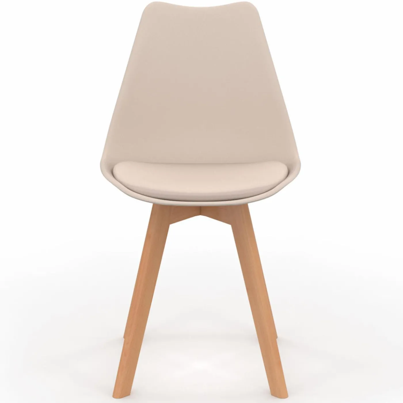 8 chaises scandinaves mix color