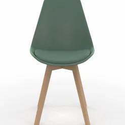 4 chaises scandinaves mix color