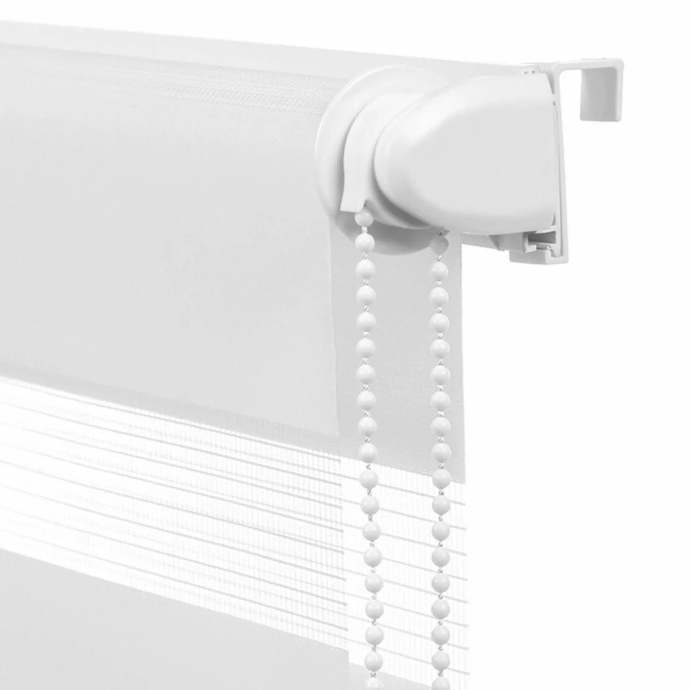 2 Stores jour nuit blanc 45x170 cm