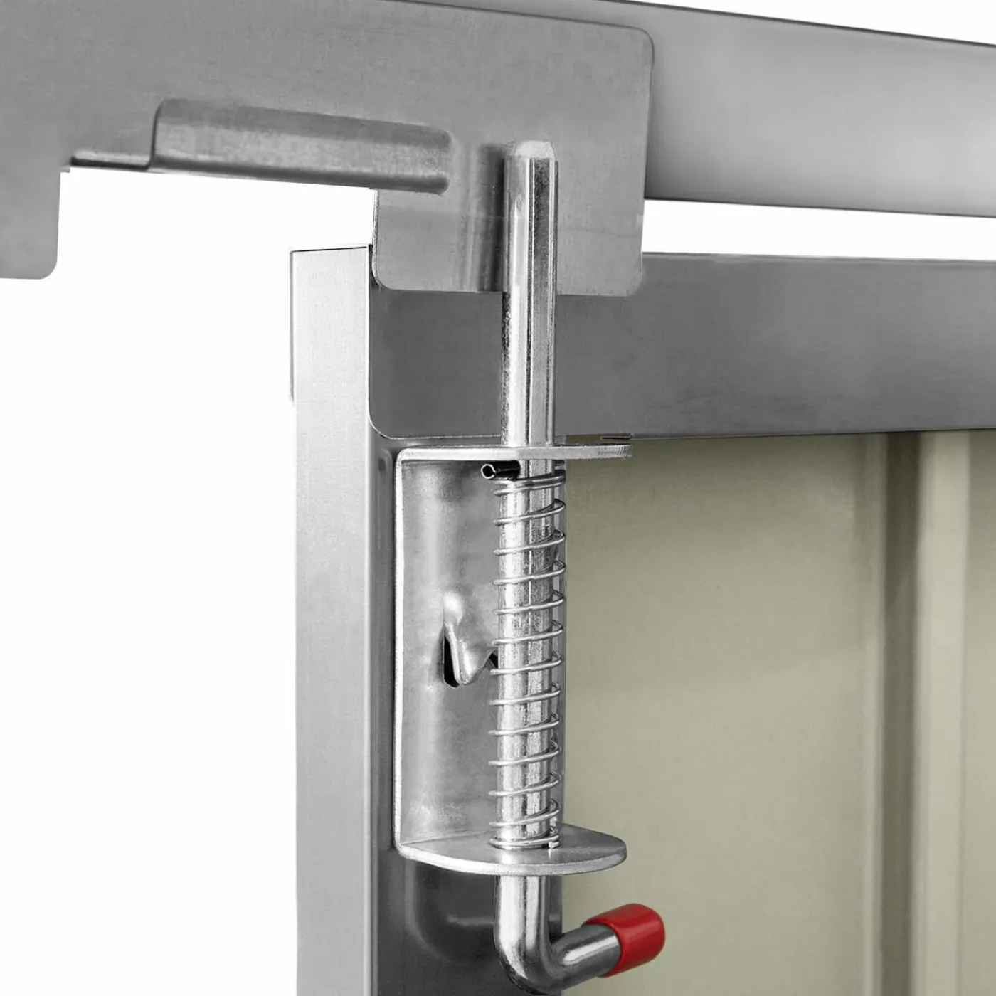 Abri de jardin multi-rangements en métal gris clair