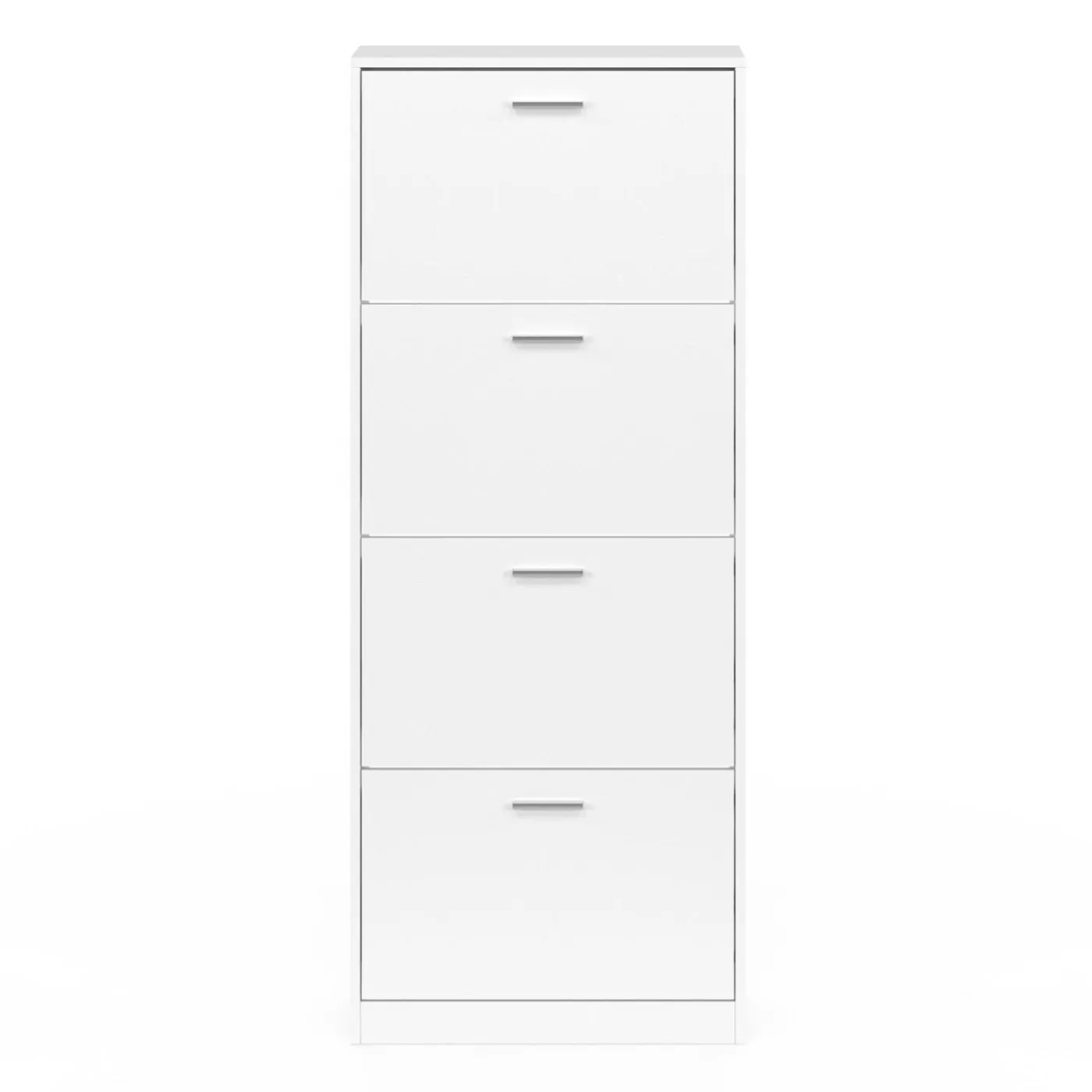 Armoire à chaussures 4 portes blanche