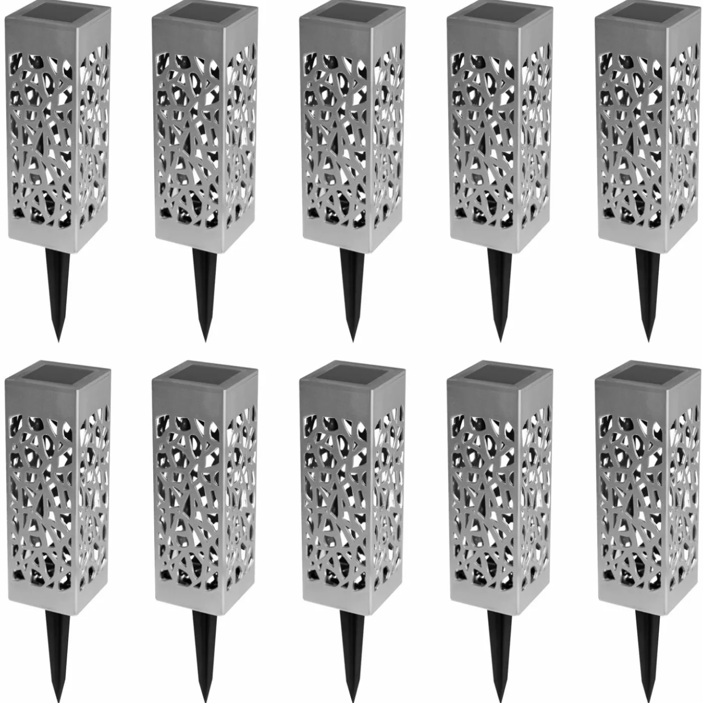 Balises solaires pour éclairer le jardin
