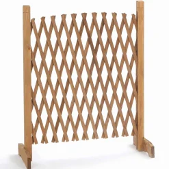 Barrière extensible en bois
