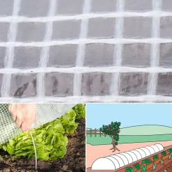 Bâche armée transparente 5x8 m renforcée