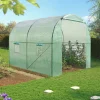 Bâche de rechange pour serre tunnel 6m² verte