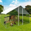 Bâche imperméable blanche pour poulailler de 6 à 24 m2
