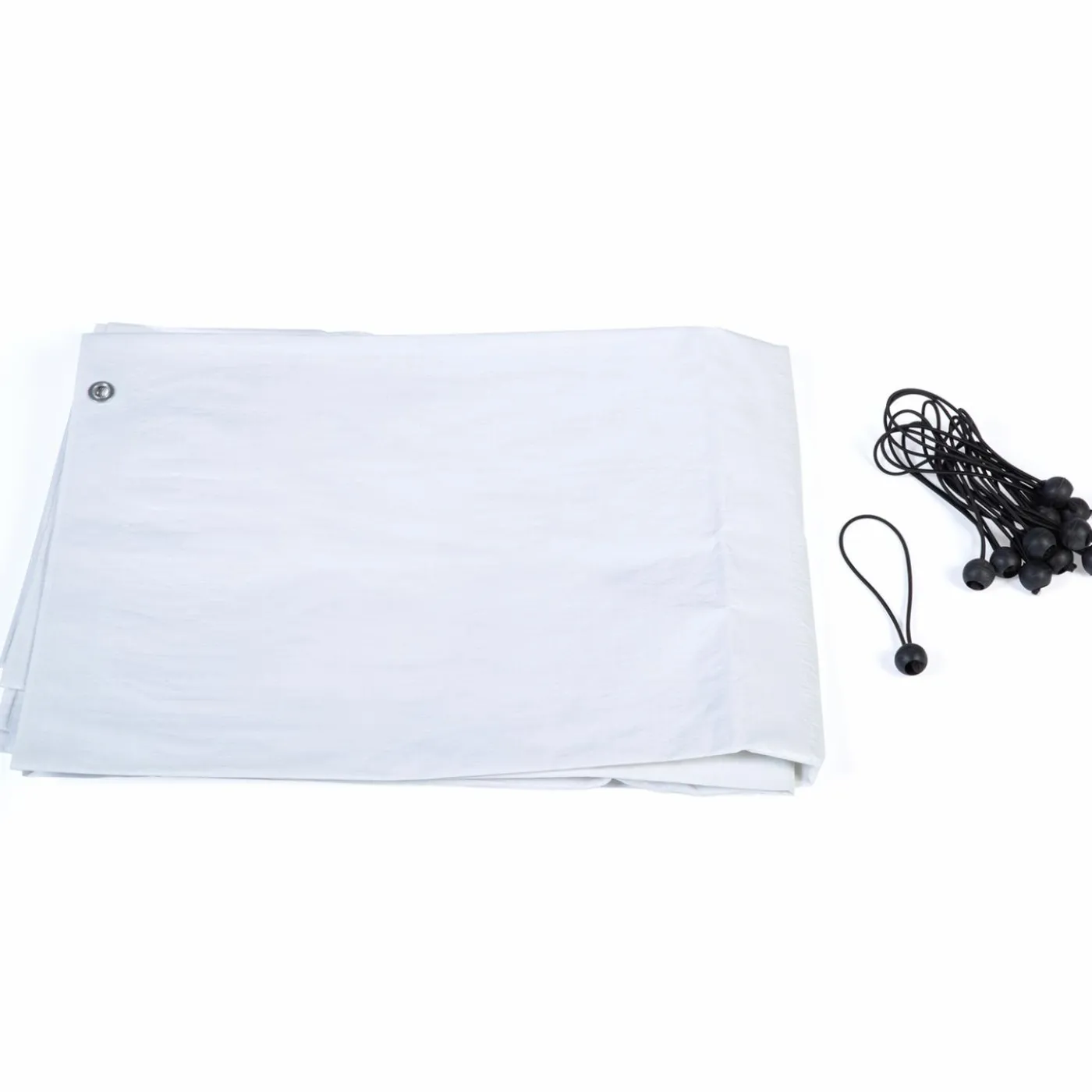Bâche imperméable blanche pour poulailler de 6 à 24 m2