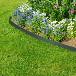 Bordure de jardin flexible verte à planter