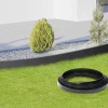 Bordures de jardin flexibles gris anthracite 8mx12cm