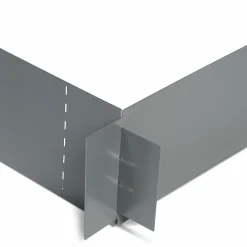 Bordures gris anthracite pour jardin