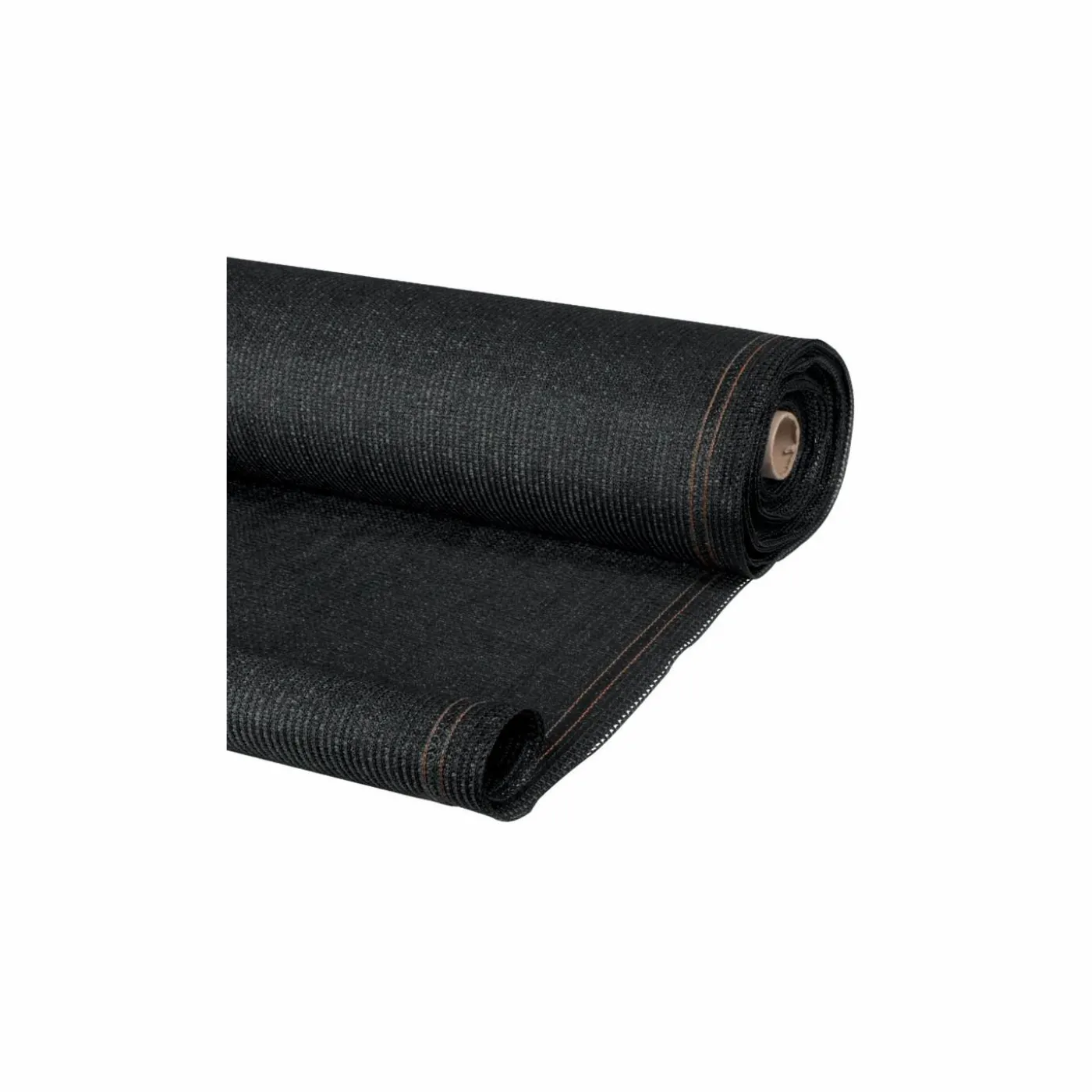 Brise vue 1,8 m x 10 m noir occultant 220 gr/m²