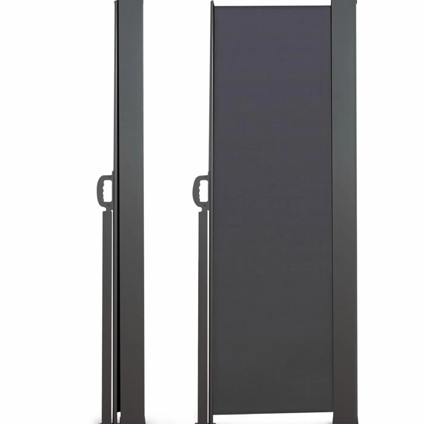 Brise vue enroulable gris 400x180 cm