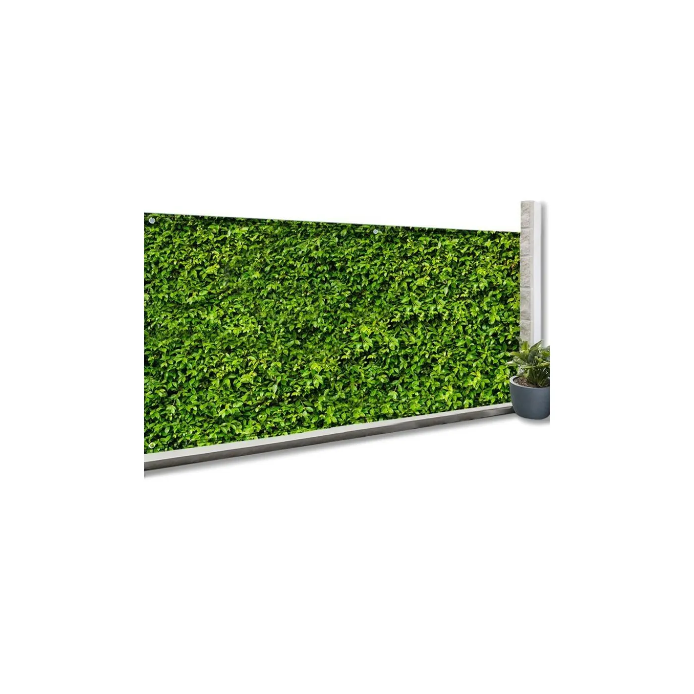 Brise vue imitation feuillage 1,5 x 10 m