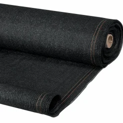 Brise vue noir 2 m x 10 m occultant 300 gr/m²