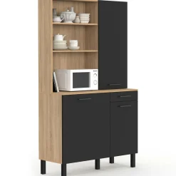 Buffet cuisine 100 cm 3 portes