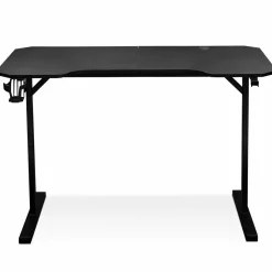 Bureau gamer noir 120 cm