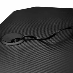 Bureau gamer noir 120 cm