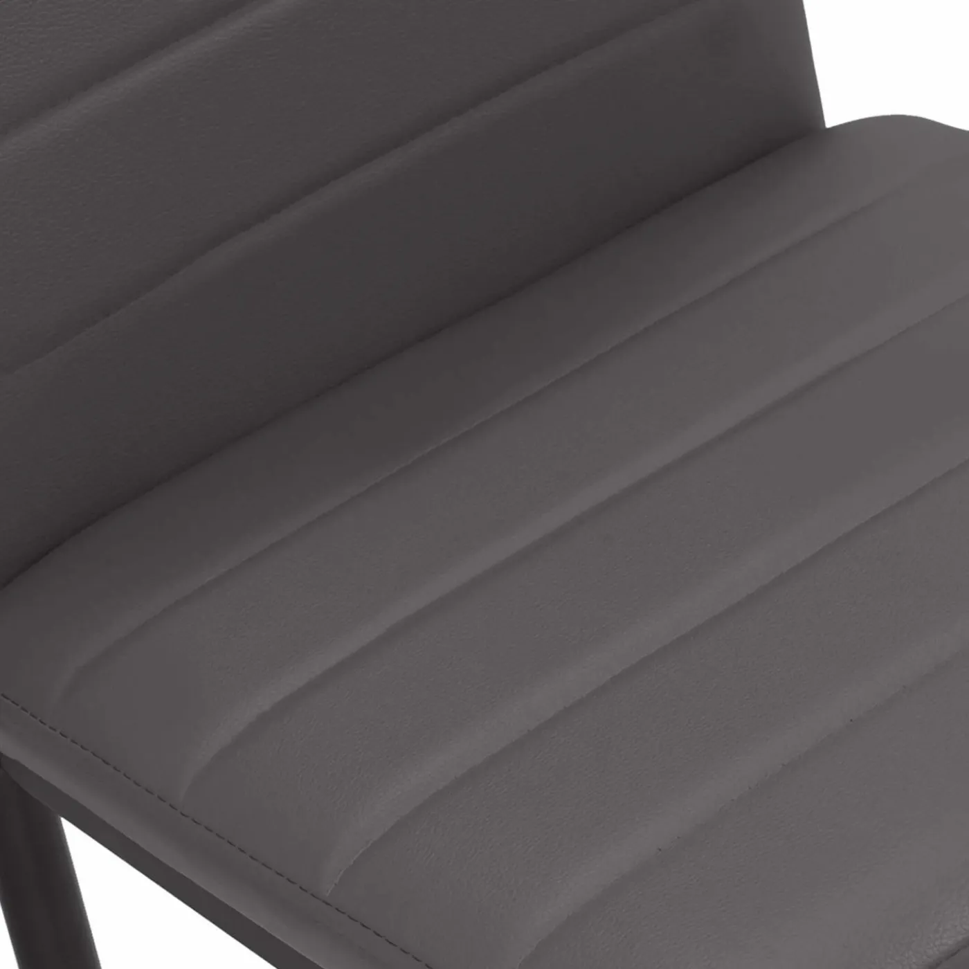 Chaises de salle à manger grises ROMANE