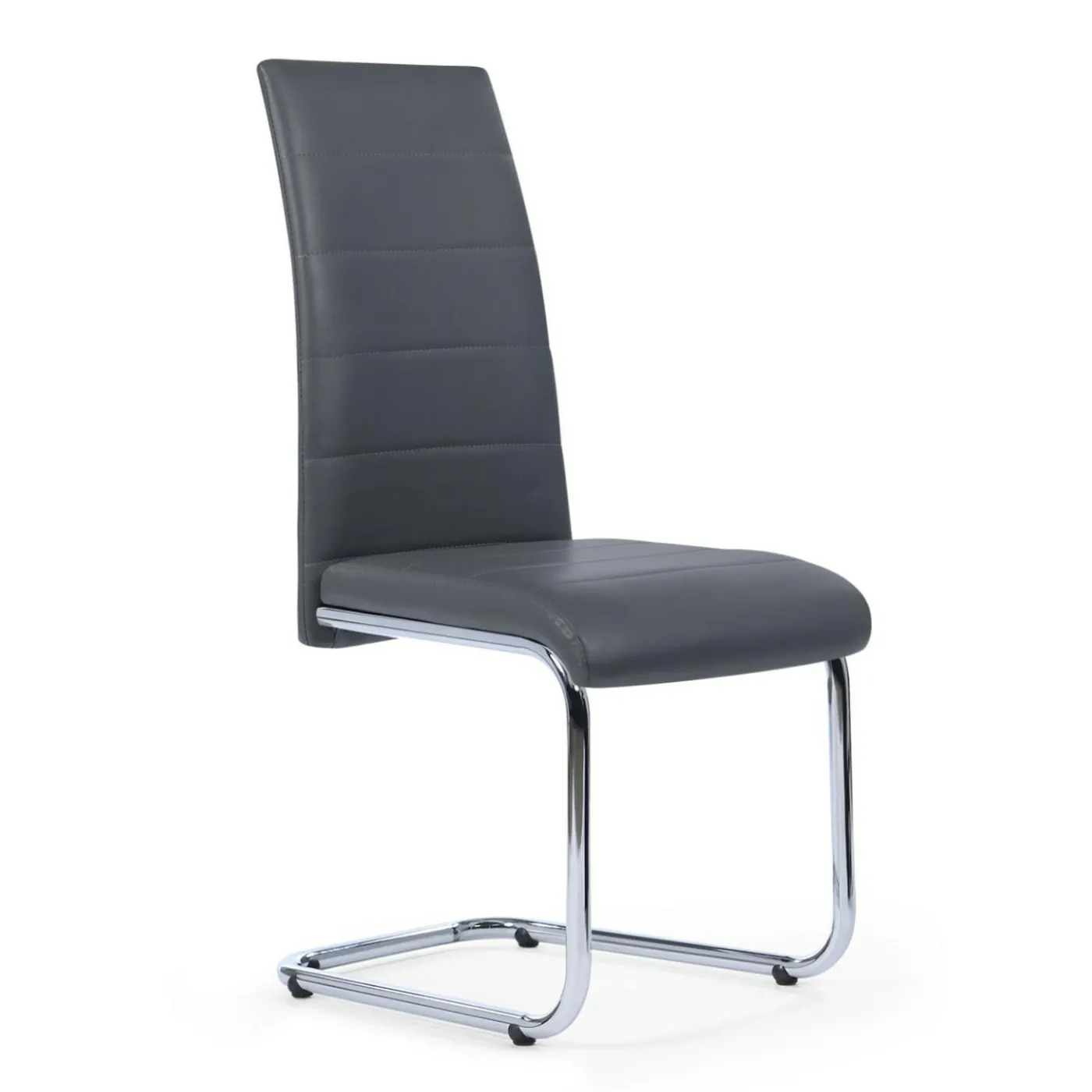 Chaises grises design pour salle à manger MIA