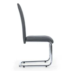 Chaises grises design pour salle à manger MIA