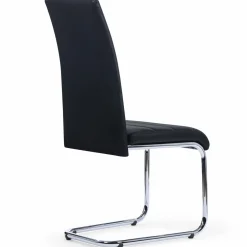 Chaises noires design pour salle à manger MIA