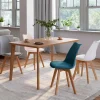 Chaises scandinaves 4 couleurs : pastel rose, blanc, gris clair et bleu