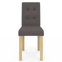 Chaises scandinaves gris foncé