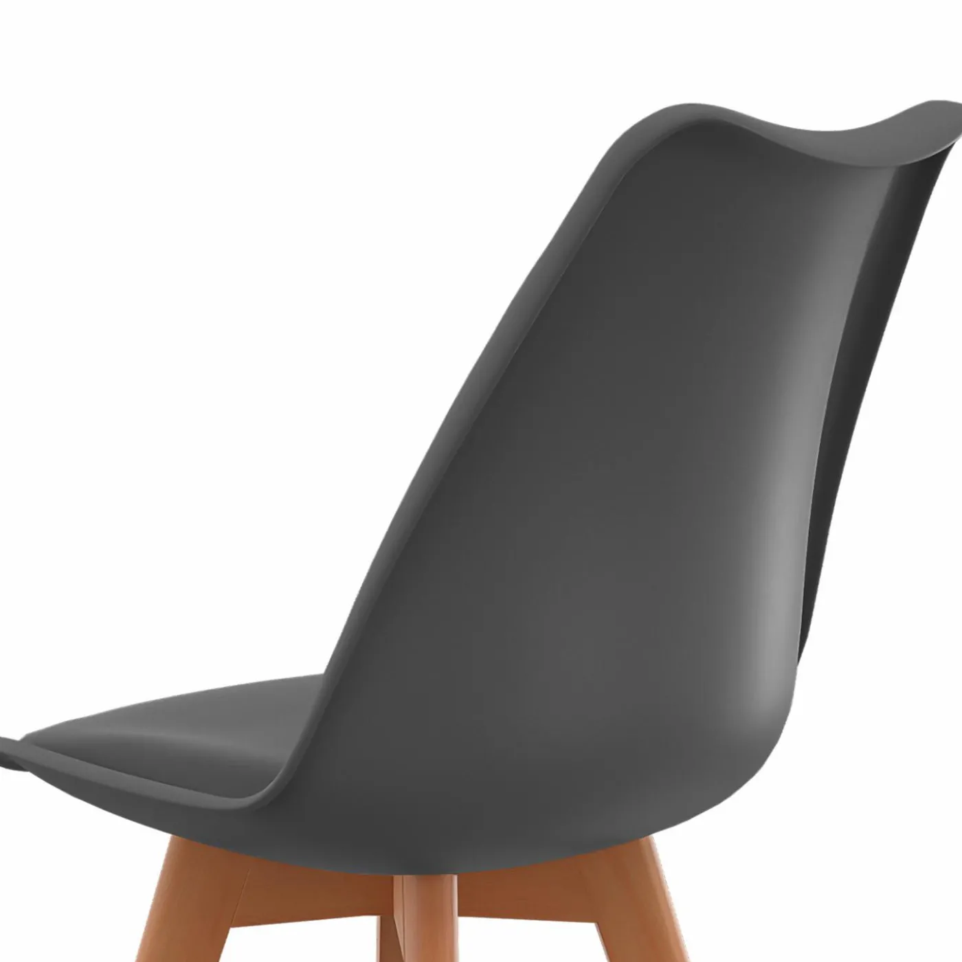 Chaises scandinaves mix color vertes, grises et blanches