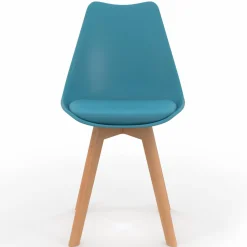 Chaises scandinaves mix color rose, blanc, gris, bleu