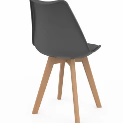 Chaises scandinaves mix color : gris, blanc, noir et patchworks