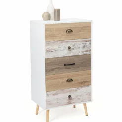 Chiffonnier scandinave 5 tiroirs