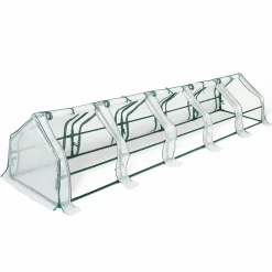 Châssis serre de jardin 3m blanche