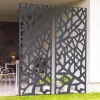 Claustra extérieur métal gris design