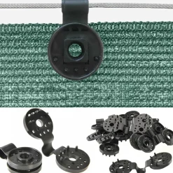 Clips et attaches brise vue x20 pcs