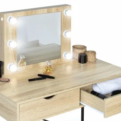 Coiffeuse industrielle avec éclairage