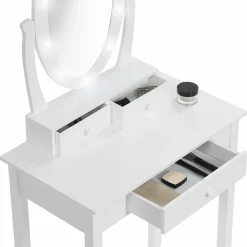 Coiffeuse miroir led