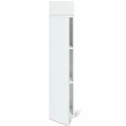 Colonne de rangement suspendue blanche