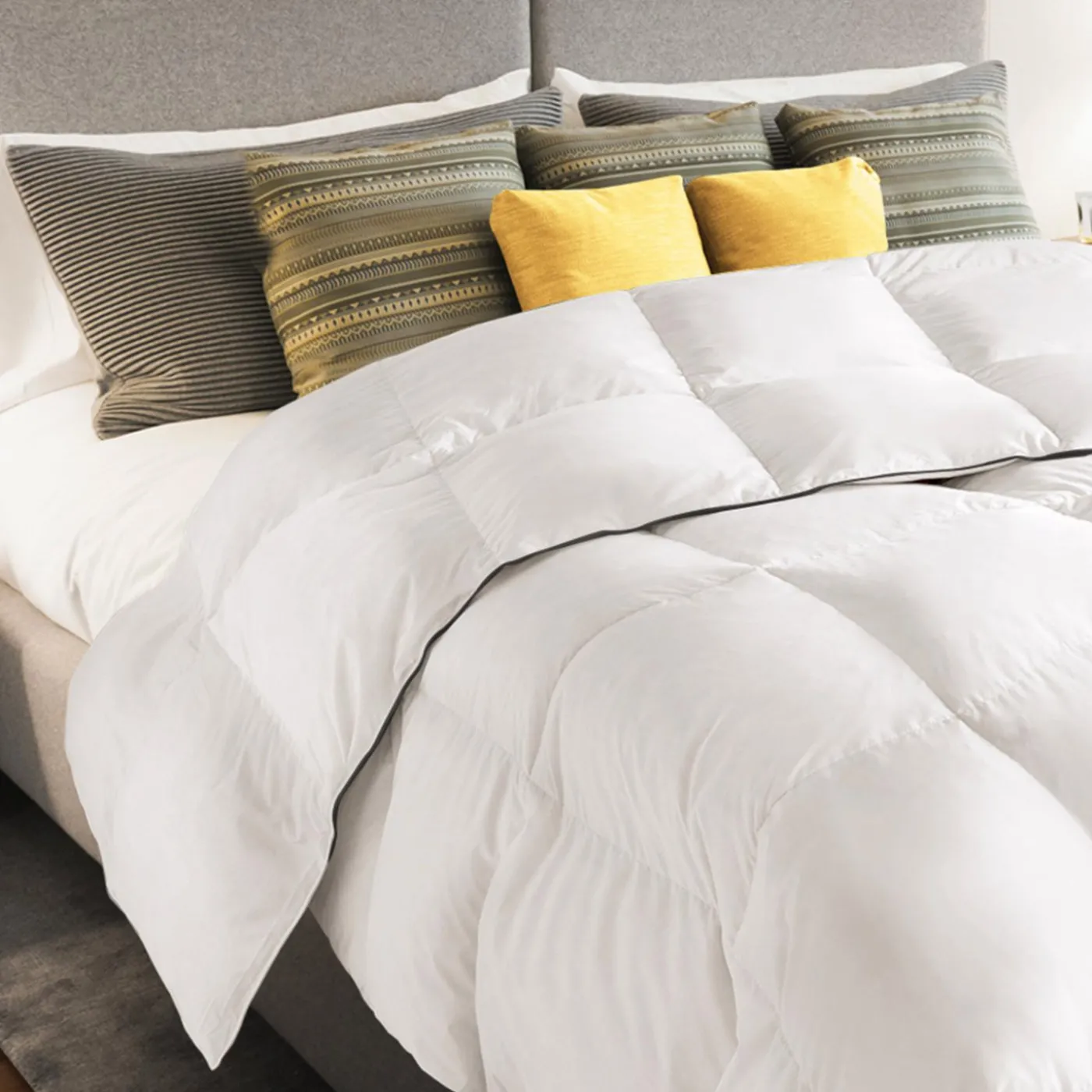 Couette plume d'oie 220x240 cm