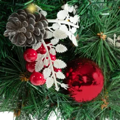 Couronne de Noël avec 20 LED blanche