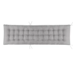 Coussin bain de soleil transat gris 180 cm