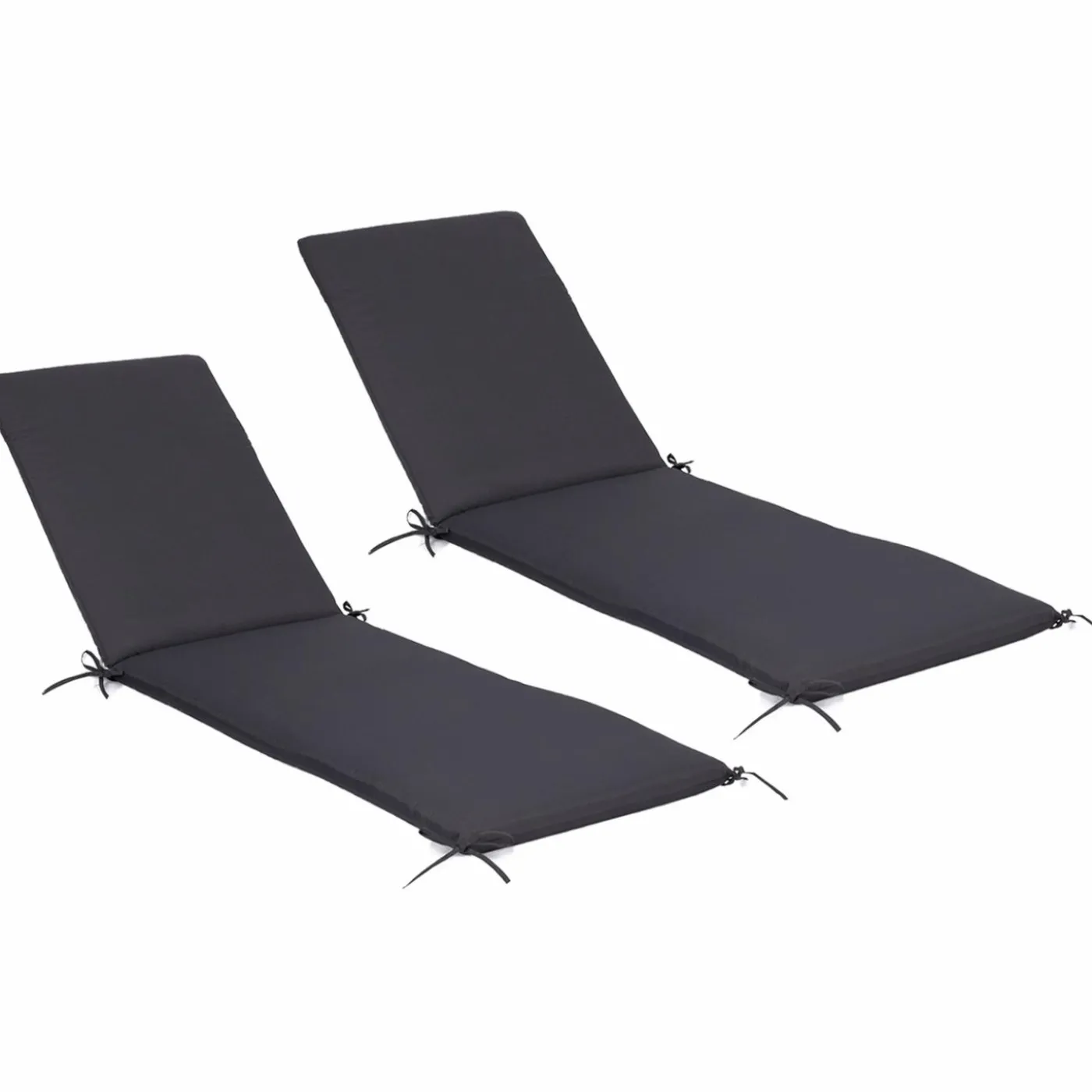 Coussins transat gris 190 cm