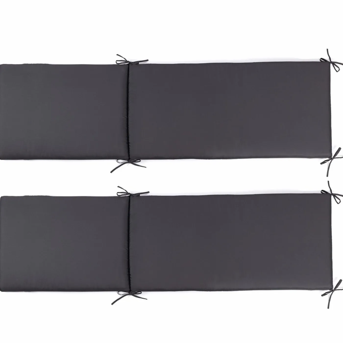 Coussins transat gris 190 cm