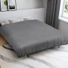 Couverture lestée 7kg 150x200 cm gris clair et gris foncé