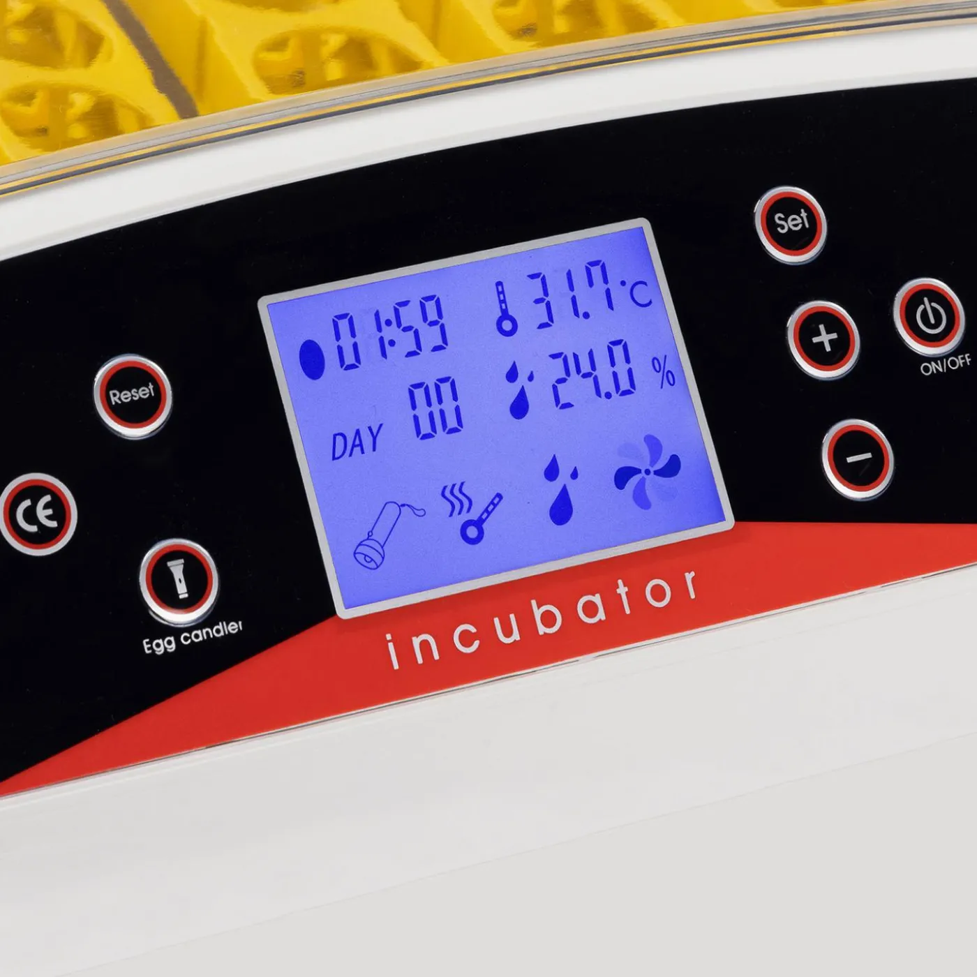 Couveuse professionnelle automatique 56 œufs avec incubateur