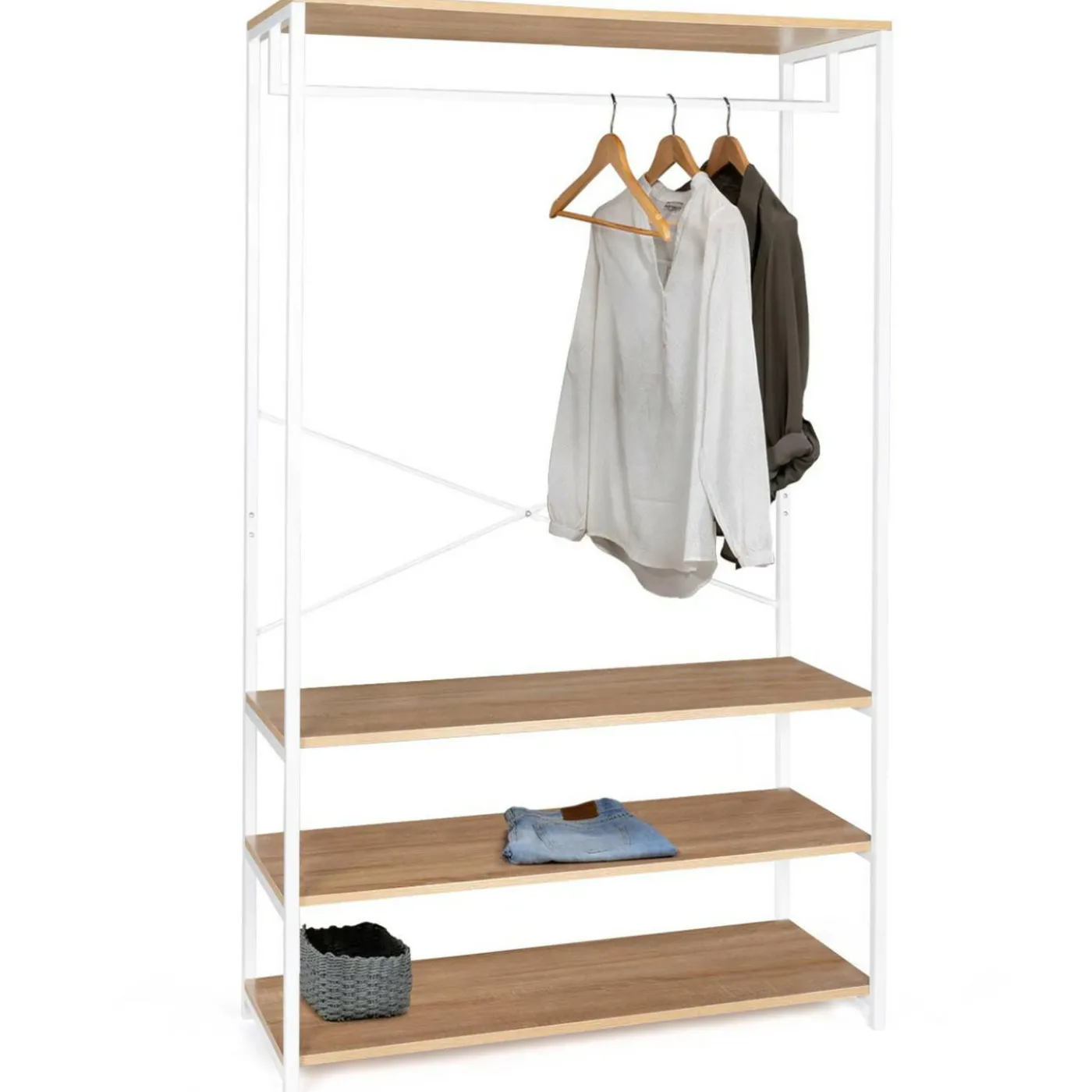 Dressing industriel blanc 100 cm