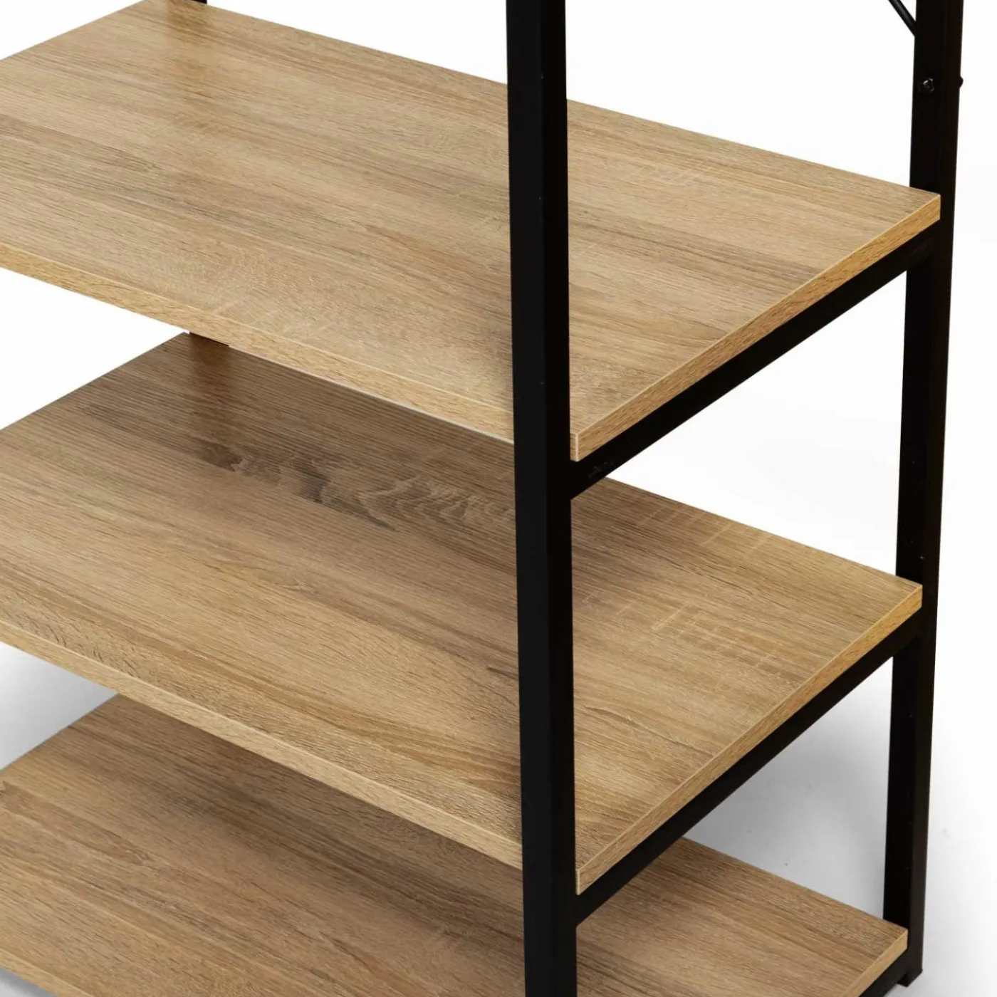 Dressing ouvert industriel 167 cm double penderie