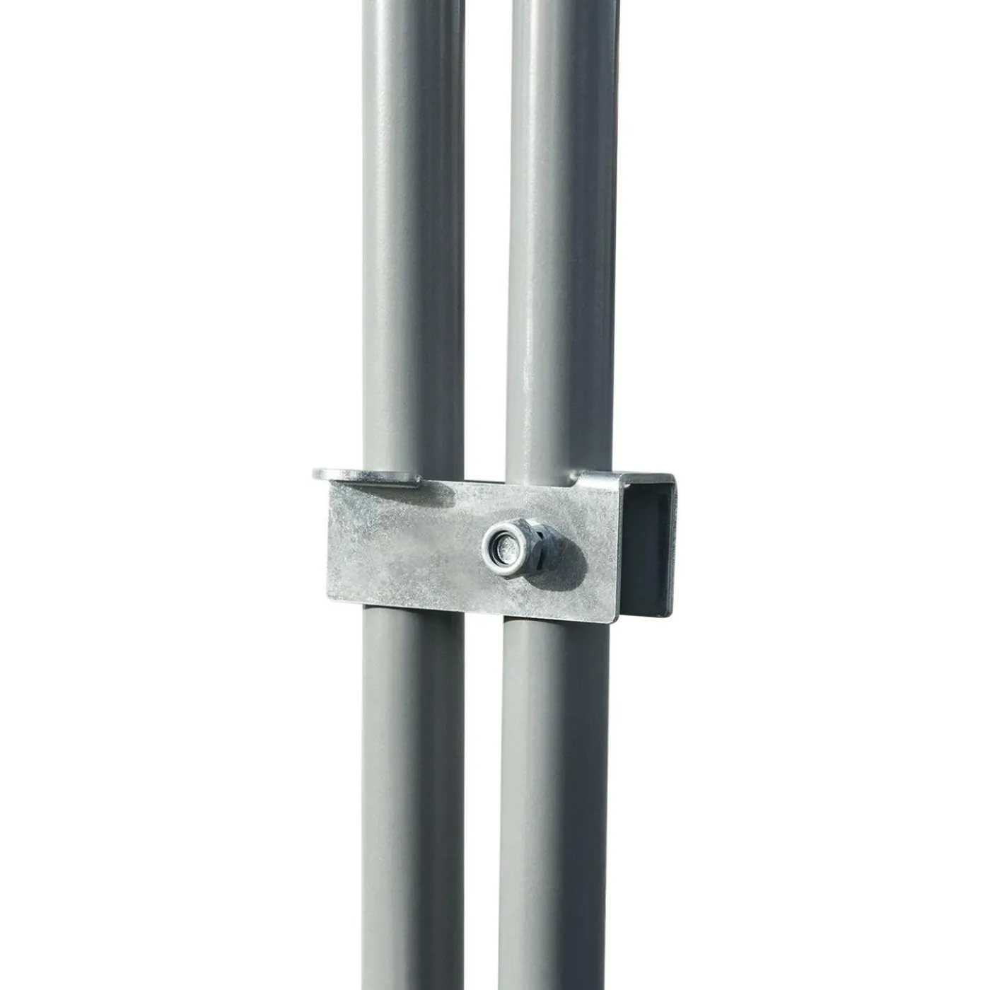 Enclos poulailler 12 m² en acier galvanisé avec perchoir