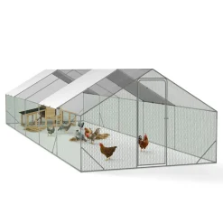 Enclos poulailler 30m²